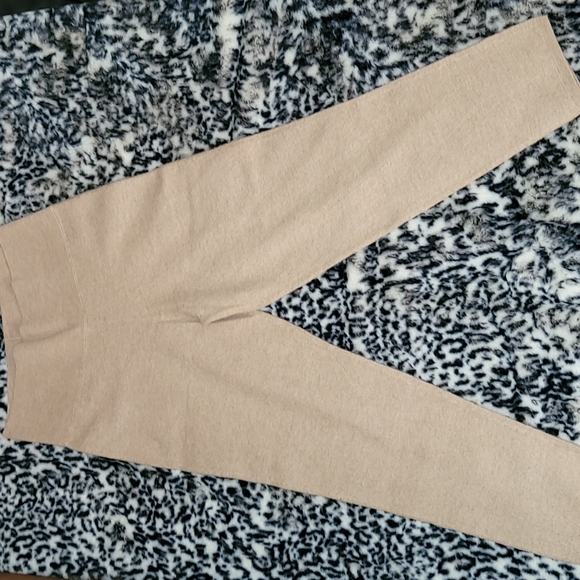 Something Navy Hakama Wool Blend Cigarette Trousers In CM-Camel NWT Size Med - Picture 2 of 16